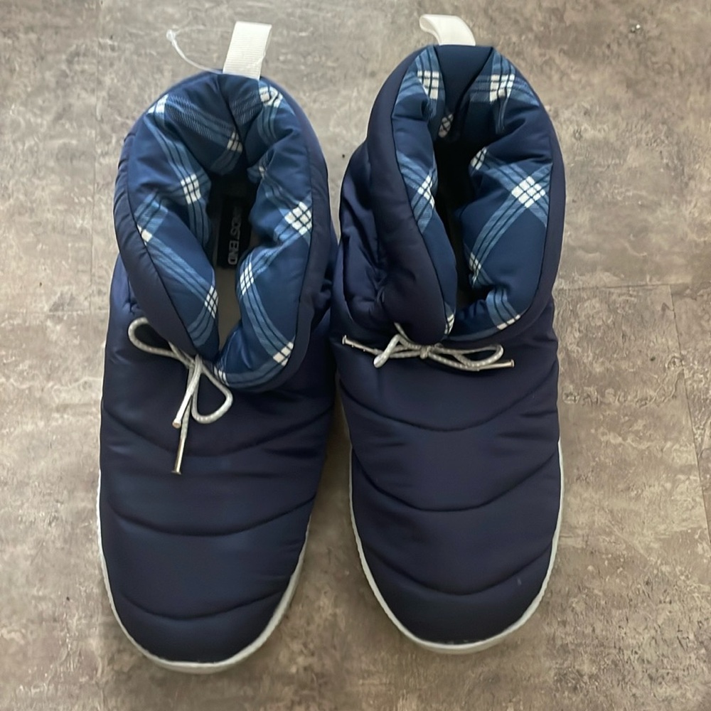 Lands’ End Quilted Booties